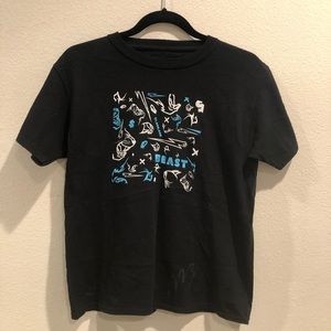Mr. Beast Black SIGNED T-Shirt Sz L
